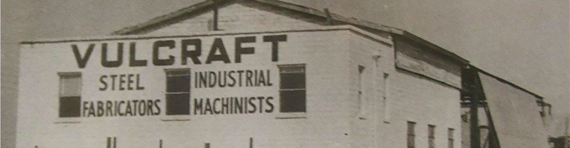 Historic photo of first Vulcraft building