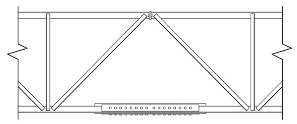 Spliced Joist Diagram