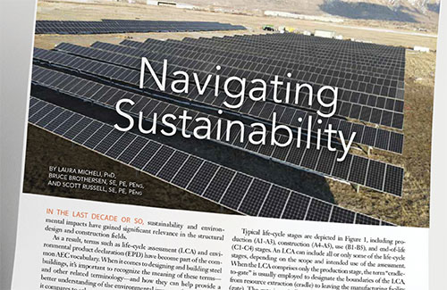 NAVIGATING SUSTAINABILITY